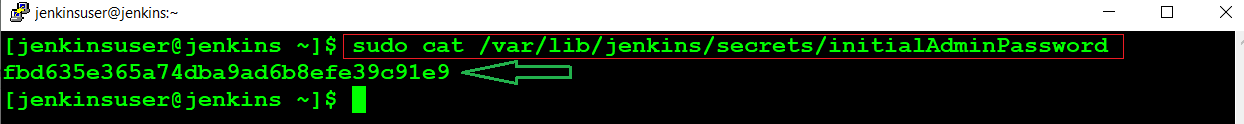How to Install Jenkins on Alma Linux 9.2 - 10 - Get Jenkins Initial Password